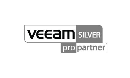 the veeam silver logo
